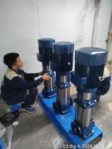 Lắp đặt bơm công nghiệp